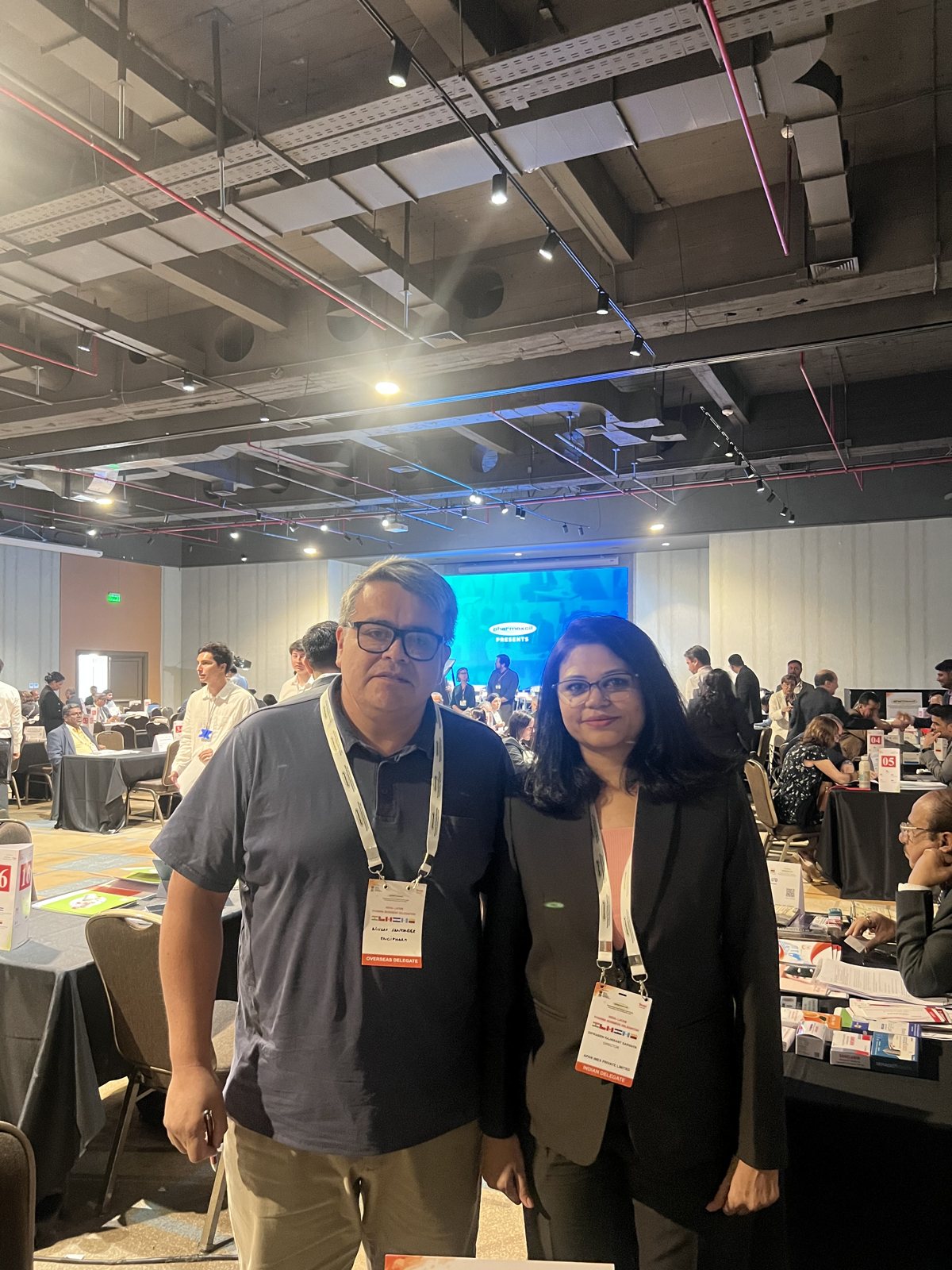Meeting a buyer at the event, LATAM 2026
