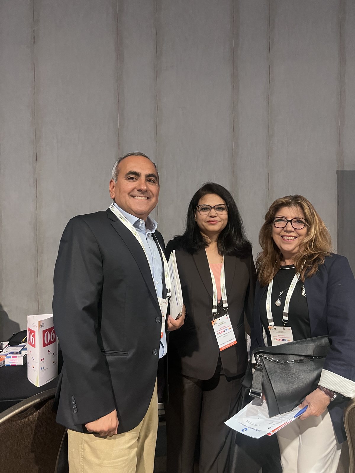 With visitors at the event, LATAM 2026
